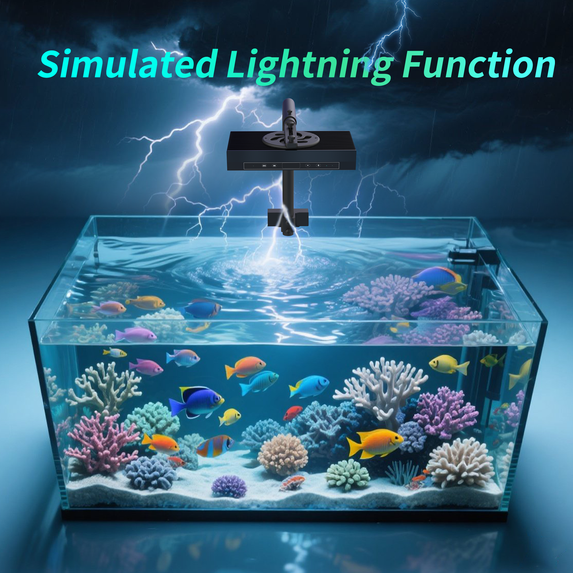 CTLite LED aquarium light bluetooth controller