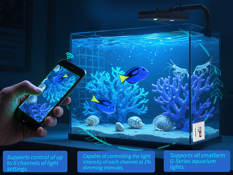 CTLite LED aquarium light bluetooth controller